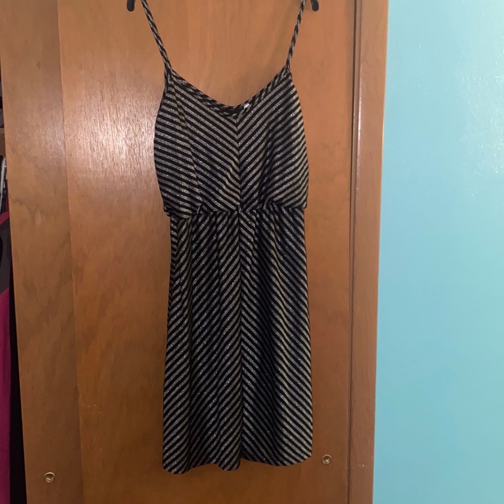 Soul harmony energy black and silver dress